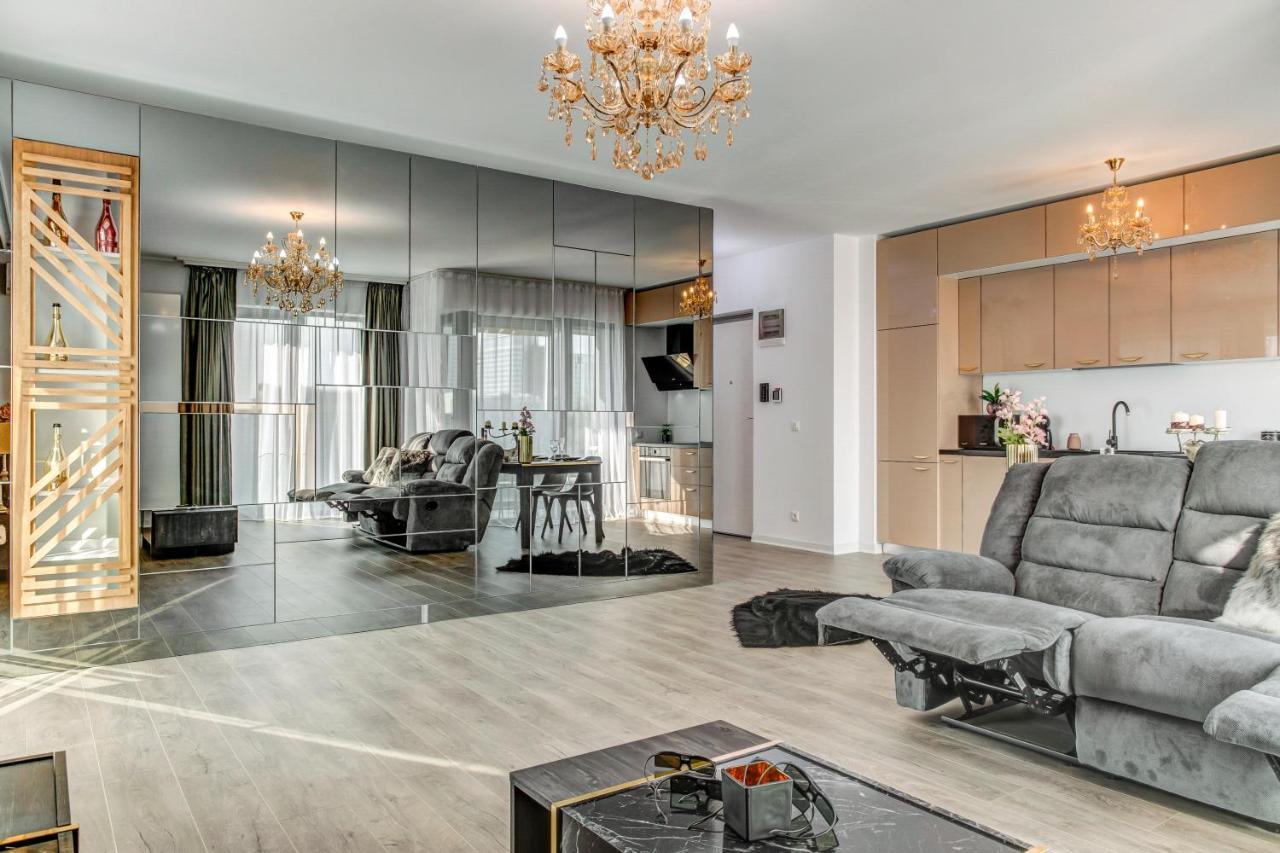 North Twin Apartment Bukares Bagian luar foto