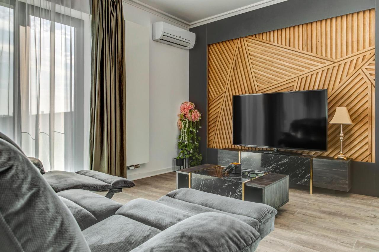 North Twin Apartment Bukares Bagian luar foto
