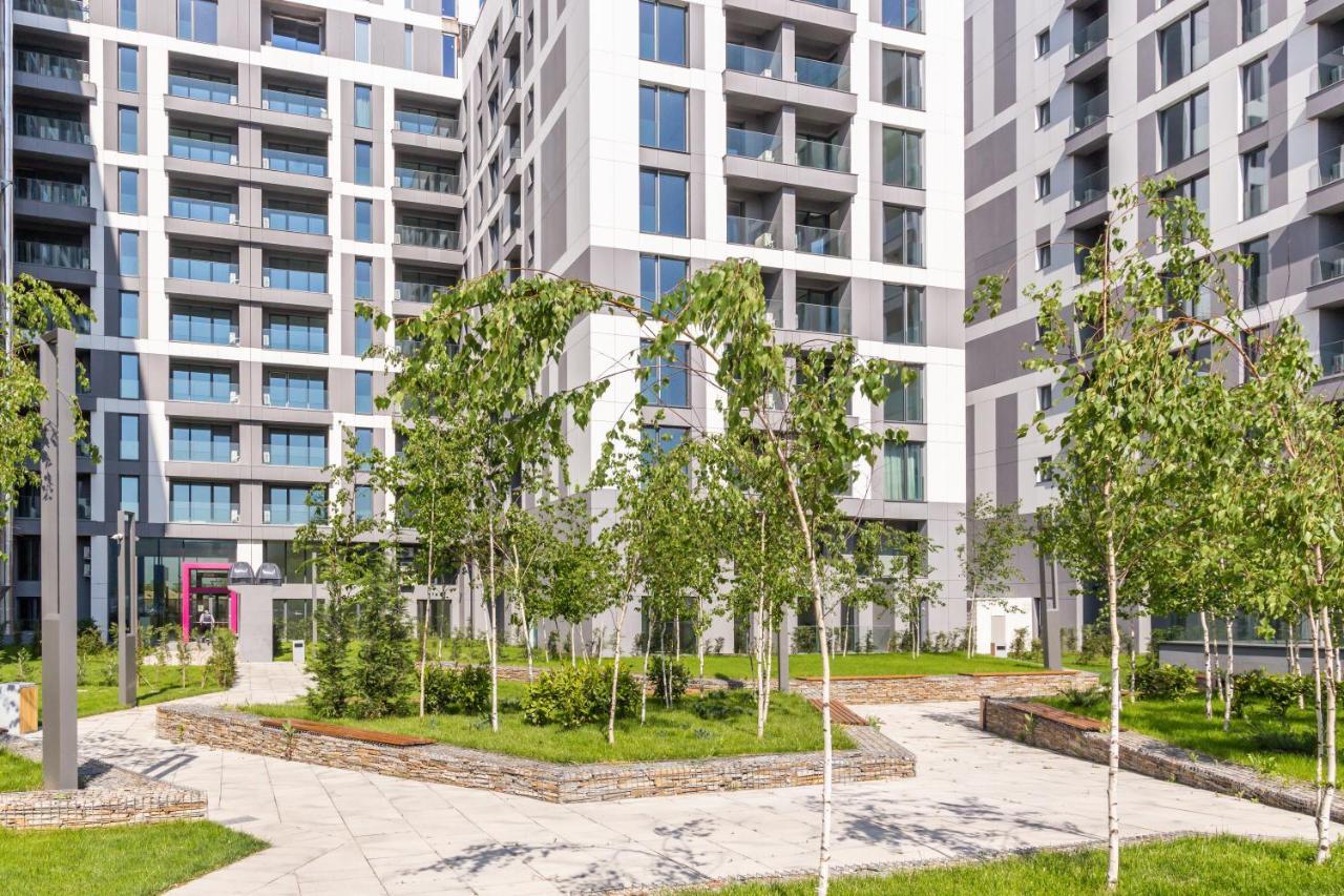 North Twin Apartment Bukares Bagian luar foto